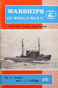 Book cover of Warships of World War II by LENTON, H.T. & COLLEDGE, J.J.